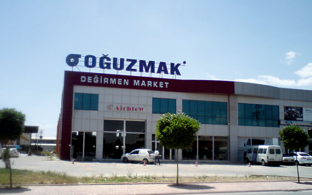 Çati tabelasi pulat reklam